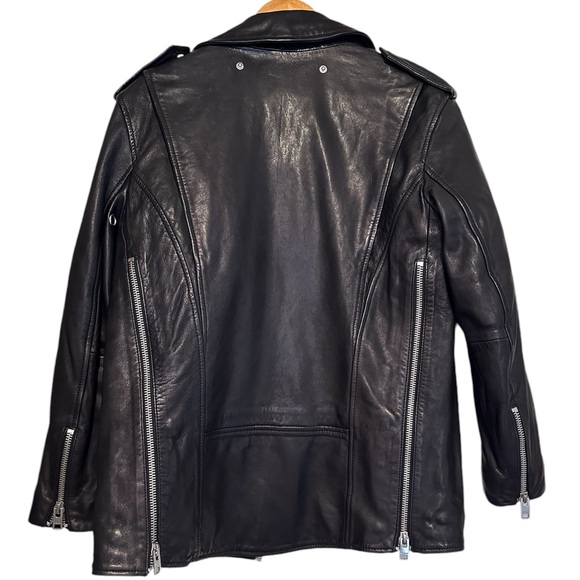 Zadig & Voltaire Biker Leather Jacket - Picture 4 of 11